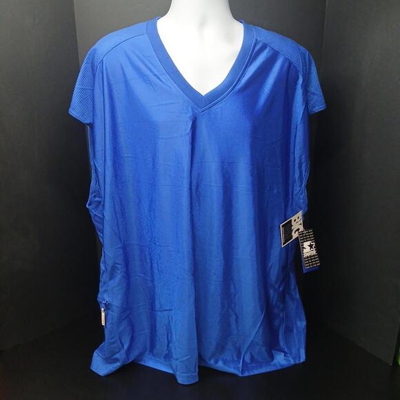 Starter Other - Vintage Starter DZL Shooter Sleeveless Pullover Jersey Shirt, 2XL, Olympian Blue